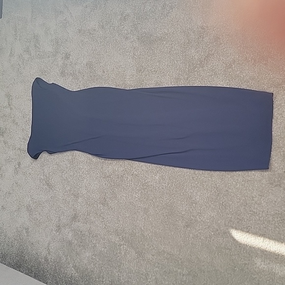 Laundry Elegant gown, sz S/M, Navy - Picture 1 of 3